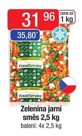 Qanto Zelenina jarní směs 2,5 kg nabídka