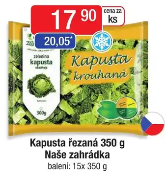 Qanto Kapusta řezaná 350 g Naše zahrádka nabídka