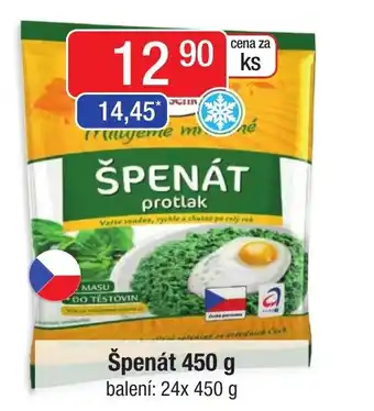 Qanto Špenát 450 g nabídka
