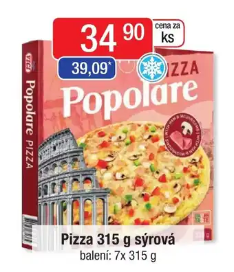 Qanto Pizza 315 g sýrová nabídka