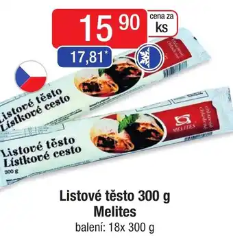 Qanto Listové těsto 300 g Melites nabídka