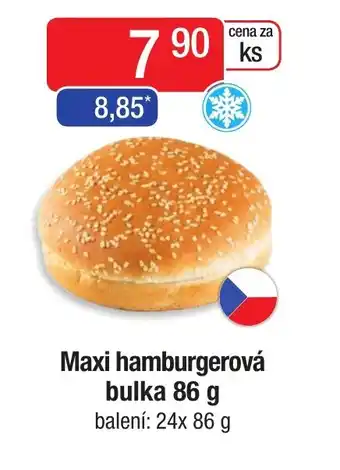 Qanto Maxi hamburgerová bulka 86 g nabídka