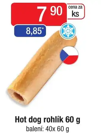 Hot dog rohlík 60 g