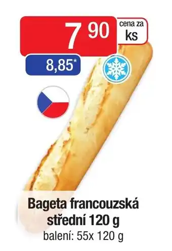 Qanto Bageta francouzská střední 120 g nabídka