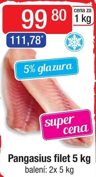 Qanto Pangasius filet 5 kg nabídka