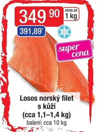 Qanto Losos norský filet s kůží nabídka
