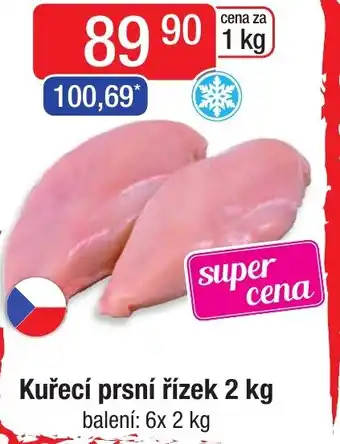 Qanto Kuřecí prsní řízek 2 kg nabídka