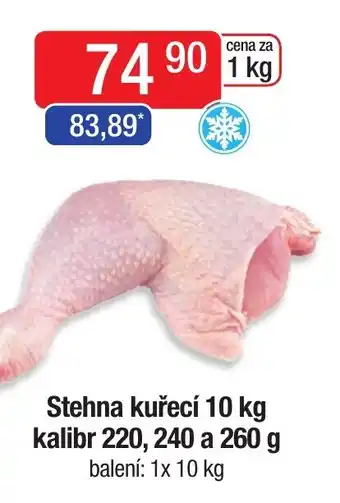 Qanto Stehna kuřecí 10 kg kalibr 220, 240 a 260 g nabídka