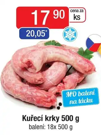 Qanto Kuřecí krky 500 g nabídka