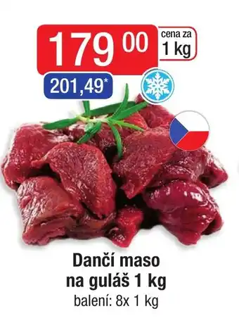 Qanto Dančí maso na guláš 1 kg nabídka