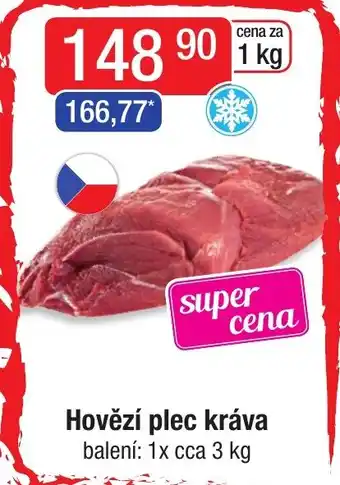 Qanto Hovězí plec kráva nabídka