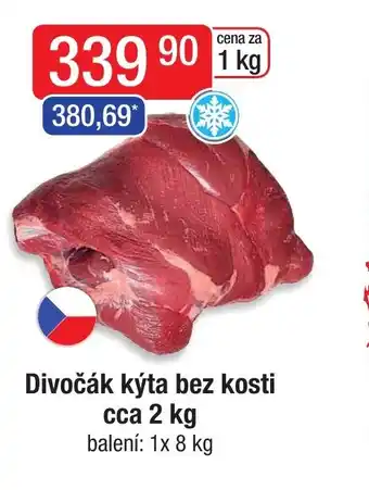 Qanto Divočák kýta bez kosti cca 2 kg nabídka