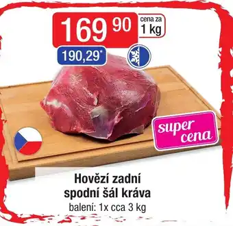 Qanto Hovězí zadní spodní šál kráva nabídka