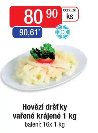Qanto Hovězí dršťky vařené krájené 1 kg nabídka