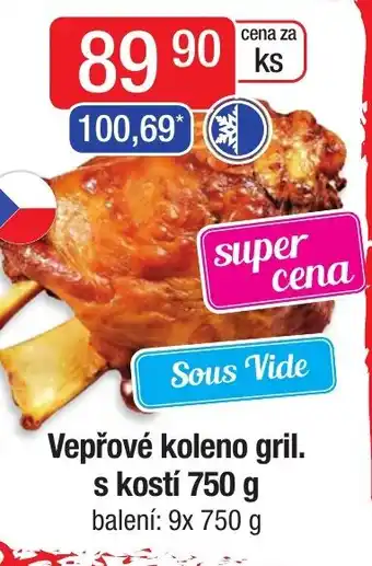 Qanto Vepřové koleno gril. s kostí 750 g nabídka