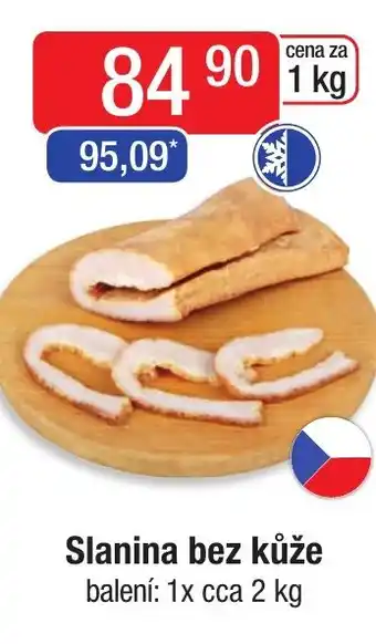 Qanto Slanina bez kůže nabídka