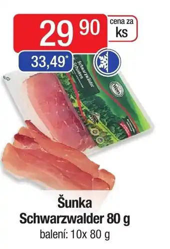 Qanto Šunka Schwarzwalder 80 g nabídka
