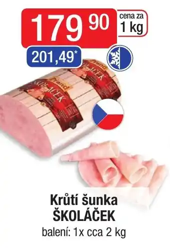 Qanto Krůtí šunka ŠKOLÁČEK nabídka