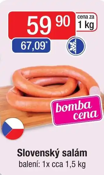 Qanto Slovenský salám nabídka