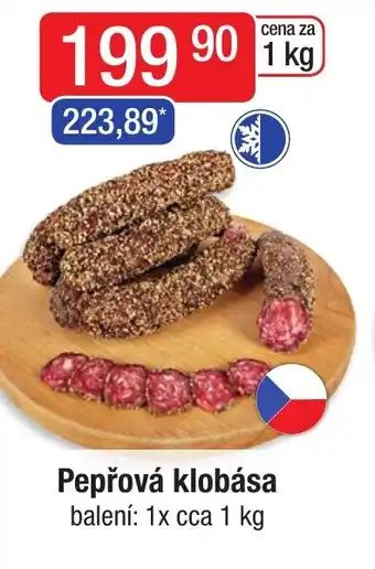 Qanto Pepřová klobása nabídka