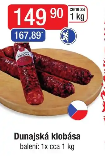 Qanto Dunajská klobása nabídka