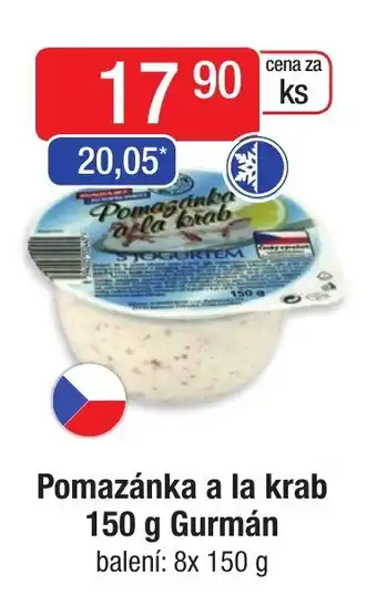 Qanto Pomazánka a la krab 150 g Gurmán nabídka