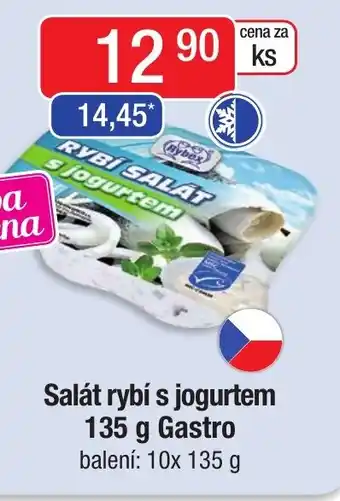 Qanto Salát rybí s jogurtem 135 g Gastro nabídka