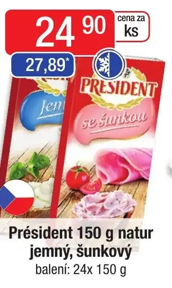 Qanto Président 150 g natur jemný, šunkový nabídka