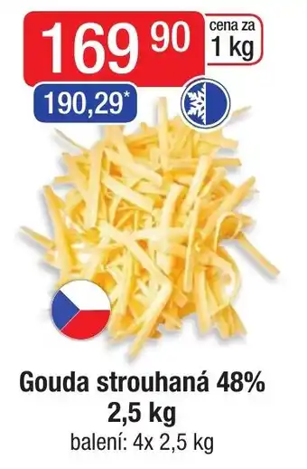 Qanto Gouda strouhaná 48% 2,5 kg nabídka