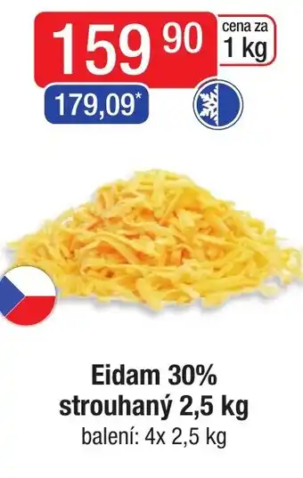 Qanto Eidam 30% strouhaný 2,5 kg nabídka