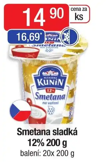 Qanto Smetana sladká 12% 200 g nabídka