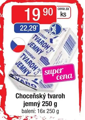 Qanto Choceňský tvaroh jemný 250 g nabídka