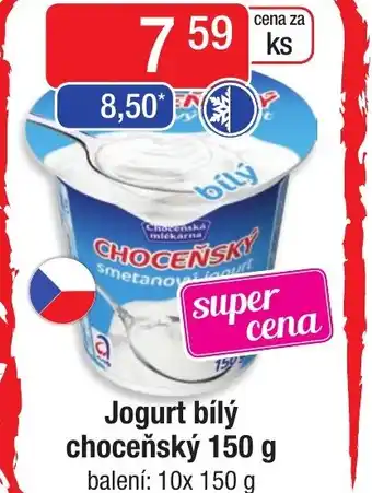 Qanto Jogurt bílý choceňský 150 g nabídka