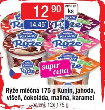 Qanto Rýže mléčná 175 g Kunín, jahoda, višeň, čokoláda, malina, karamel nabídka