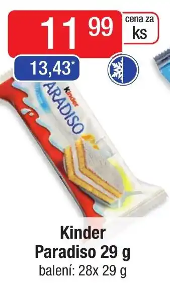 Qanto Kinder Paradiso 29 g nabídka