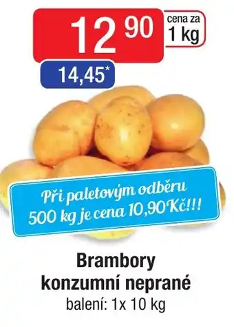 Qanto Brambory konzumní neprané nabídka