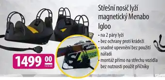 FILSON Store Střešní nosič lyží magnetický Menabo Igloo nabídka