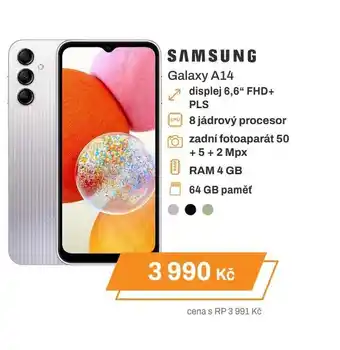 Expert SAMSUNG Galaxy A14 nabídka