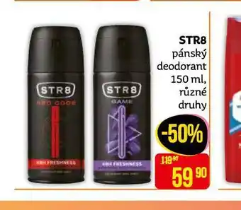Teta Str8 pánský deodorant nabídka