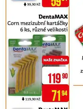 Teta Dentamax corn mezizubní kartáčky nabídka