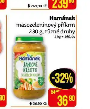 Teta Hamánek masozeleninový příkrm nabídka