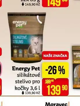 Teta Energy pet silikátové stelivo pro kočky nabídka