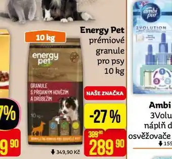 Teta Energy pet prémiové granule pro psy nabídka