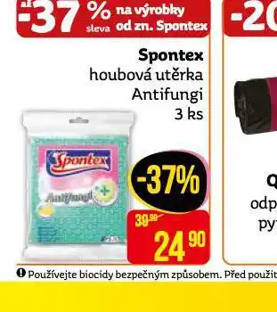 Spontex houbová utěrka antifungi