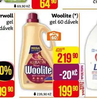 Teta Woolite gel nabídka