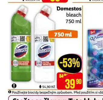 Teta Domestos bleach nabídka