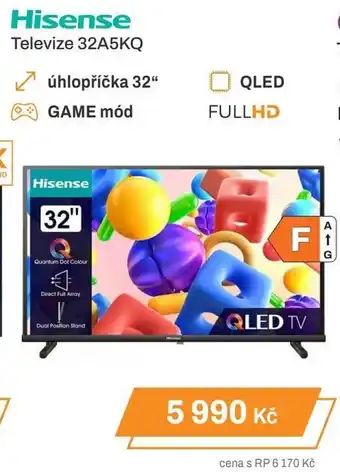 Expert Hisense Televize 32A5KQ nabídka