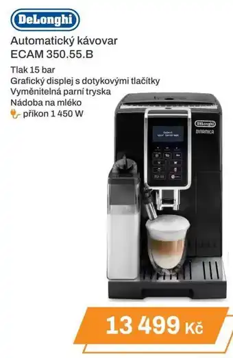DeLonghi Automatický kávovar ECAM 350.55.B