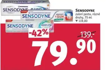 Rossmann SENSODYNE zubní pasta nabídka