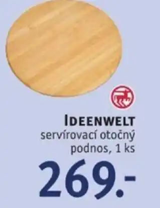 IDEENWELT servírovací otočný podnos, 1 ks